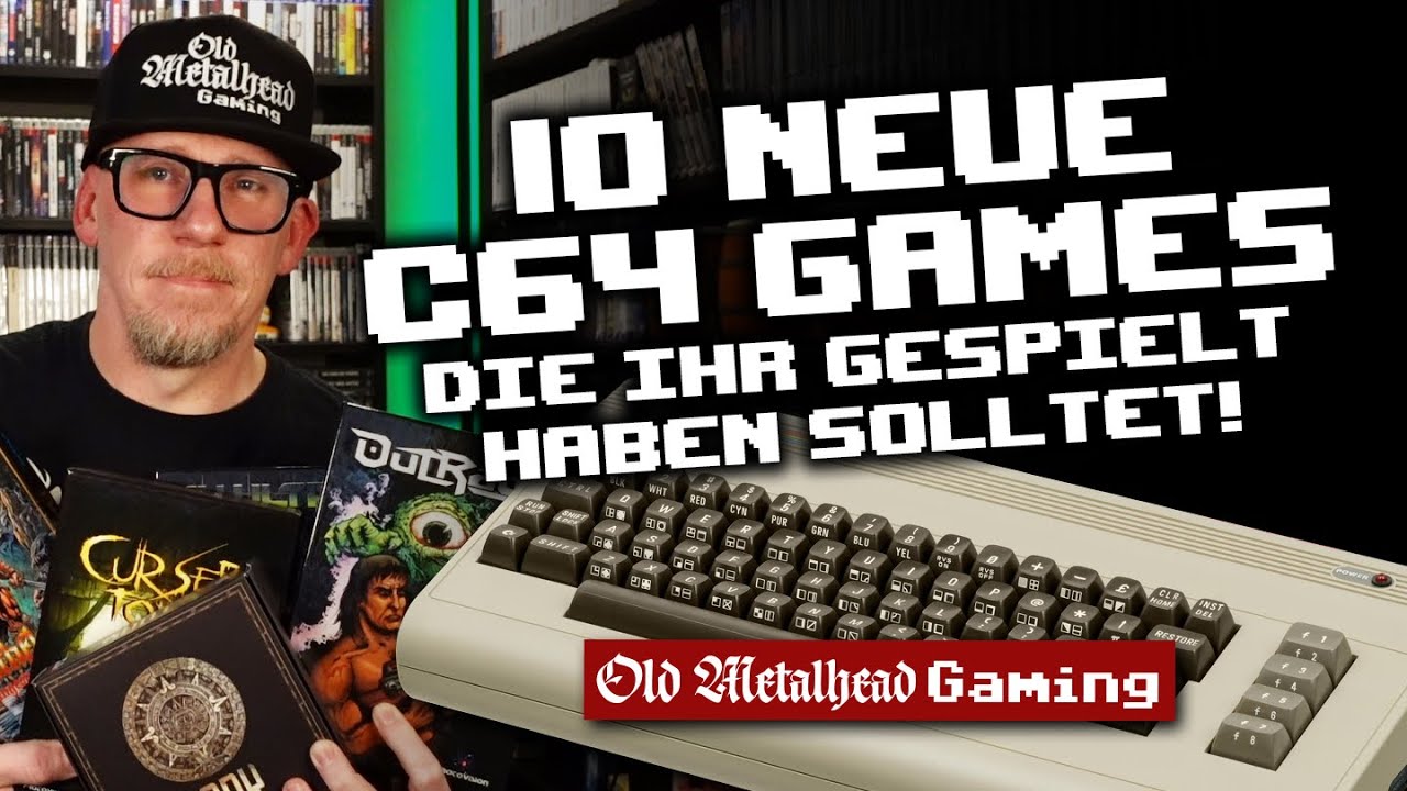 10 neue C64 Games, die ihr gespielt haben solltet | #OldMetalheadGaming
