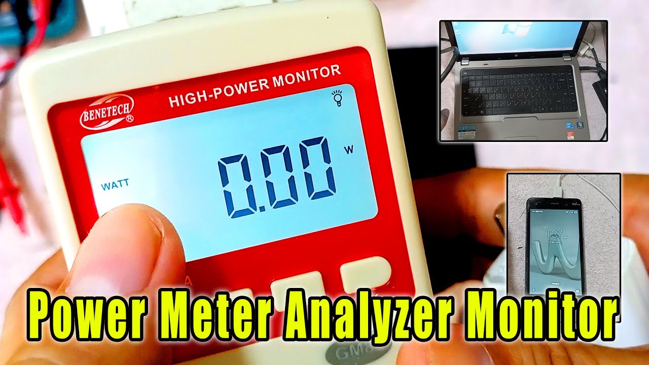Benetech GM89 Power Meter Analyzer Monitor wattmeter
