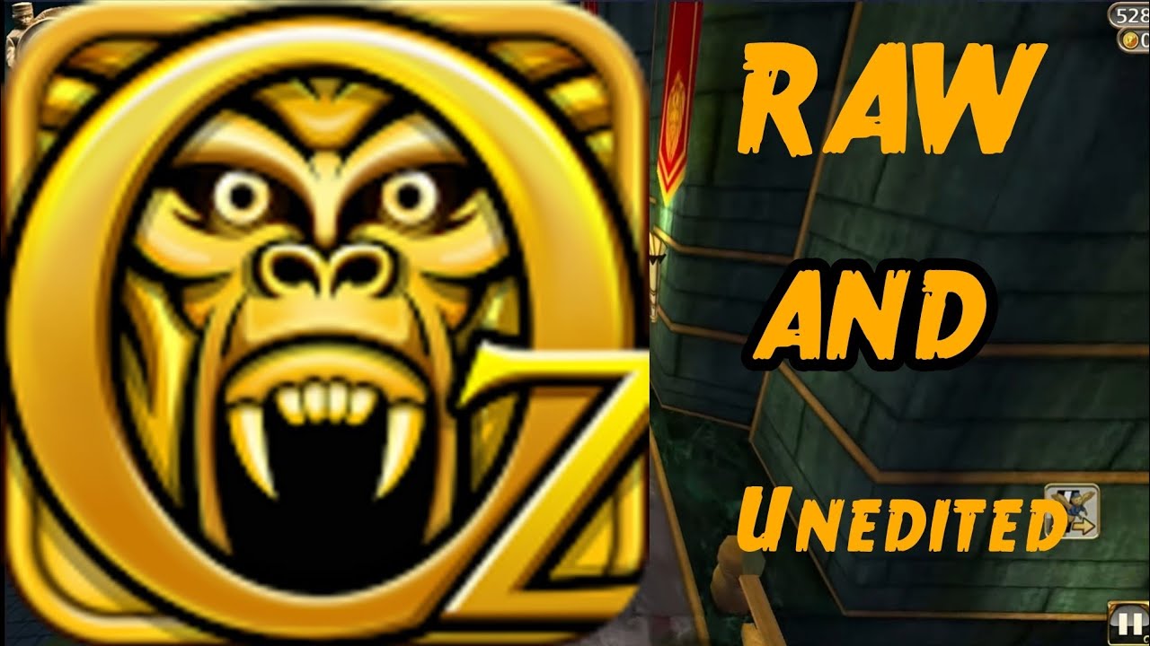10 Minutes of RAW and Unedited gameplay Of Temple Run OZ.
