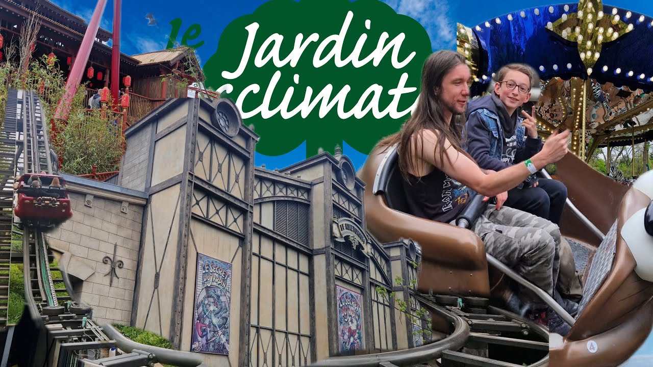 Superbe journée au Jardin d'acclimatation!! ( Feat @RockingCoaster ) #themepark #onride #vlog