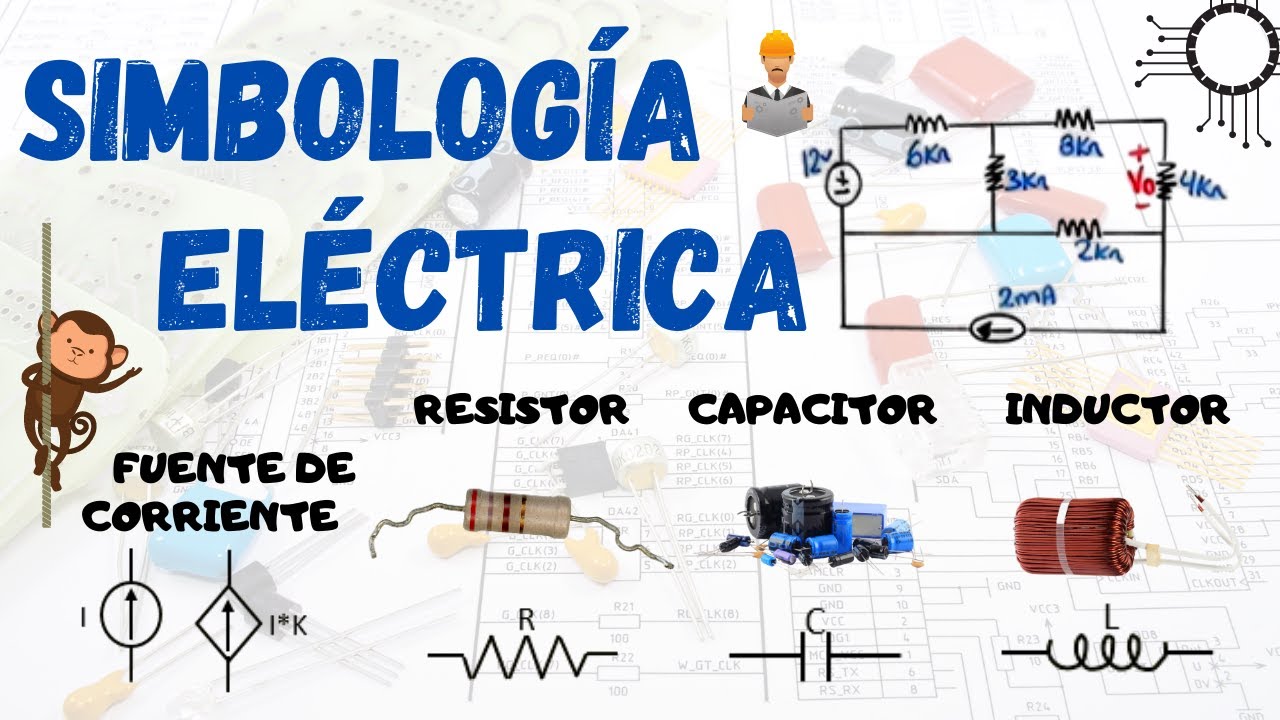 SIMBOLO de los 7 ELEMENTOS de un CIRCUITO ELÉCTRICO💥 [ Explicación FÁCIL ]⚡ ¿Lo sabías? ⚠️