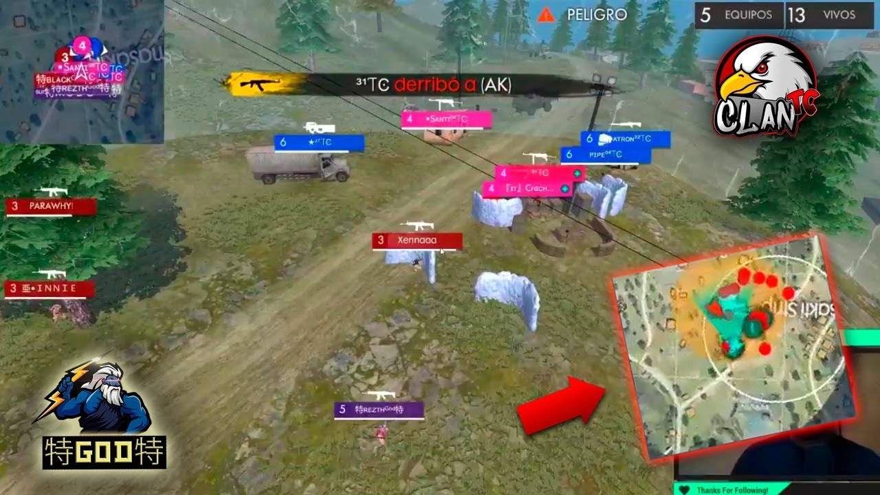 CLAN TC VS TEAM GOD (LO QUE NO VISTE🔥🔥🔥)