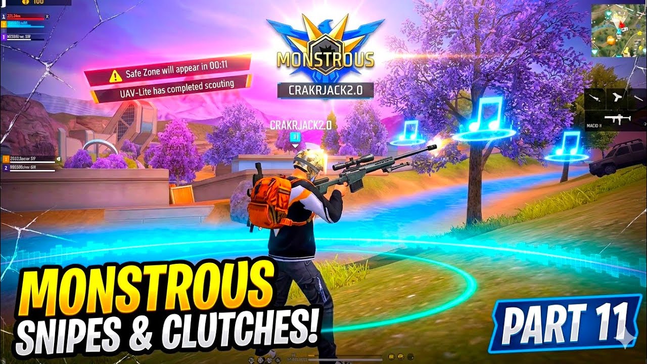FREE FIRE MOMENTS PART 11 || #freefire #abckgaming #comeback 