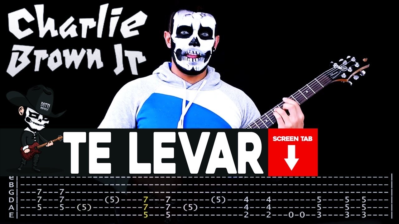 【CHARLIE BROWN JR.】[ Te Levar ] cover by Masuka | LESSON | GUITAR TAB