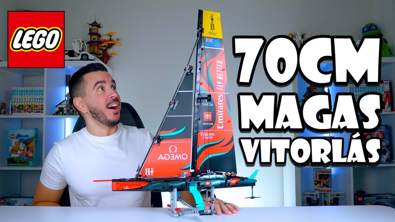 LEGmagasabb LEGO vitorlás! || LEGO 42174 Emirates Team New Zealand AC75 jacht