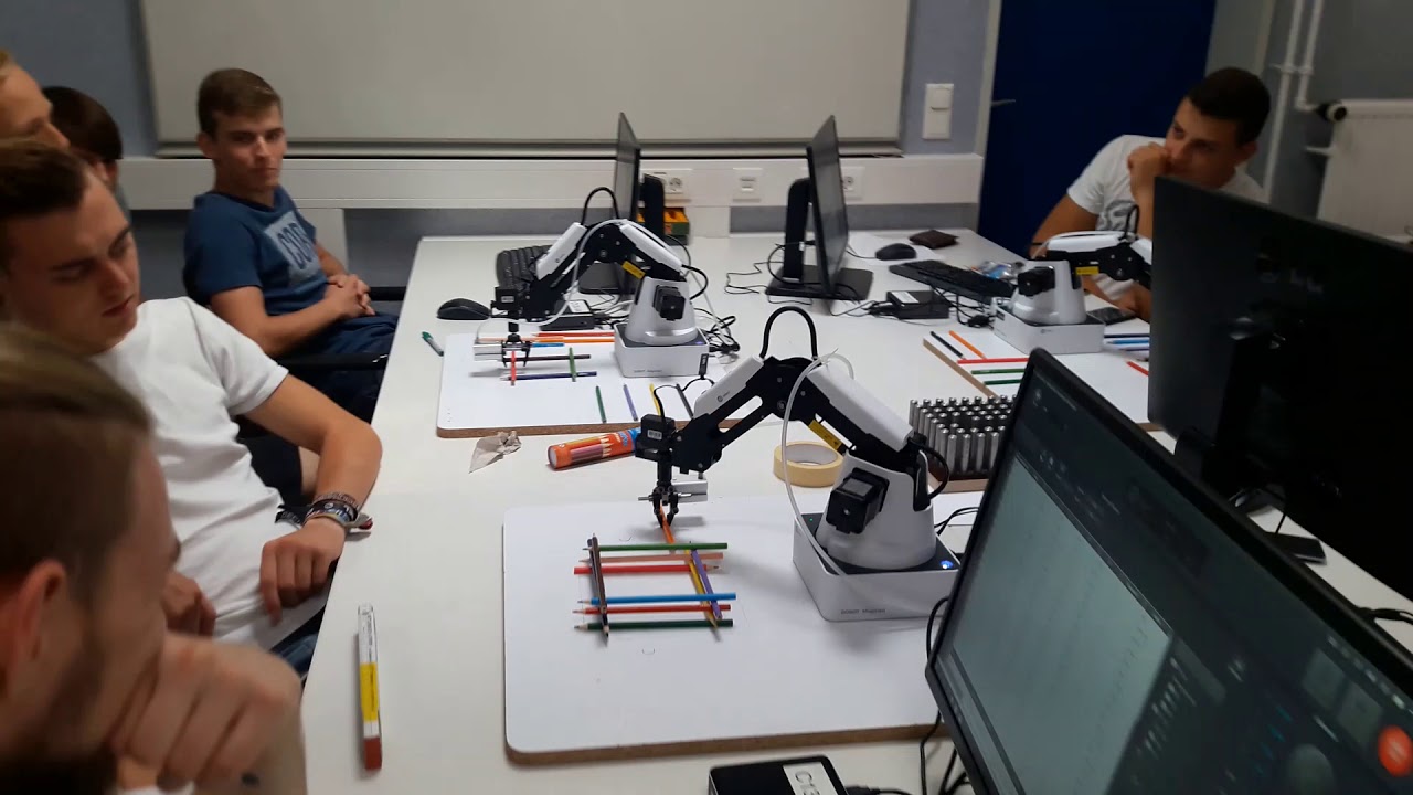 Roboter, Übung für Schülerinen und Schüler