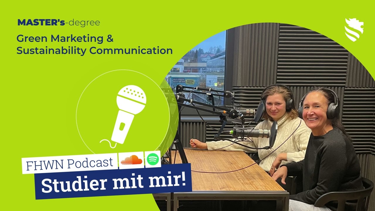 Studier mit mir' - Green Marketing & Sustainability Communication (Master)