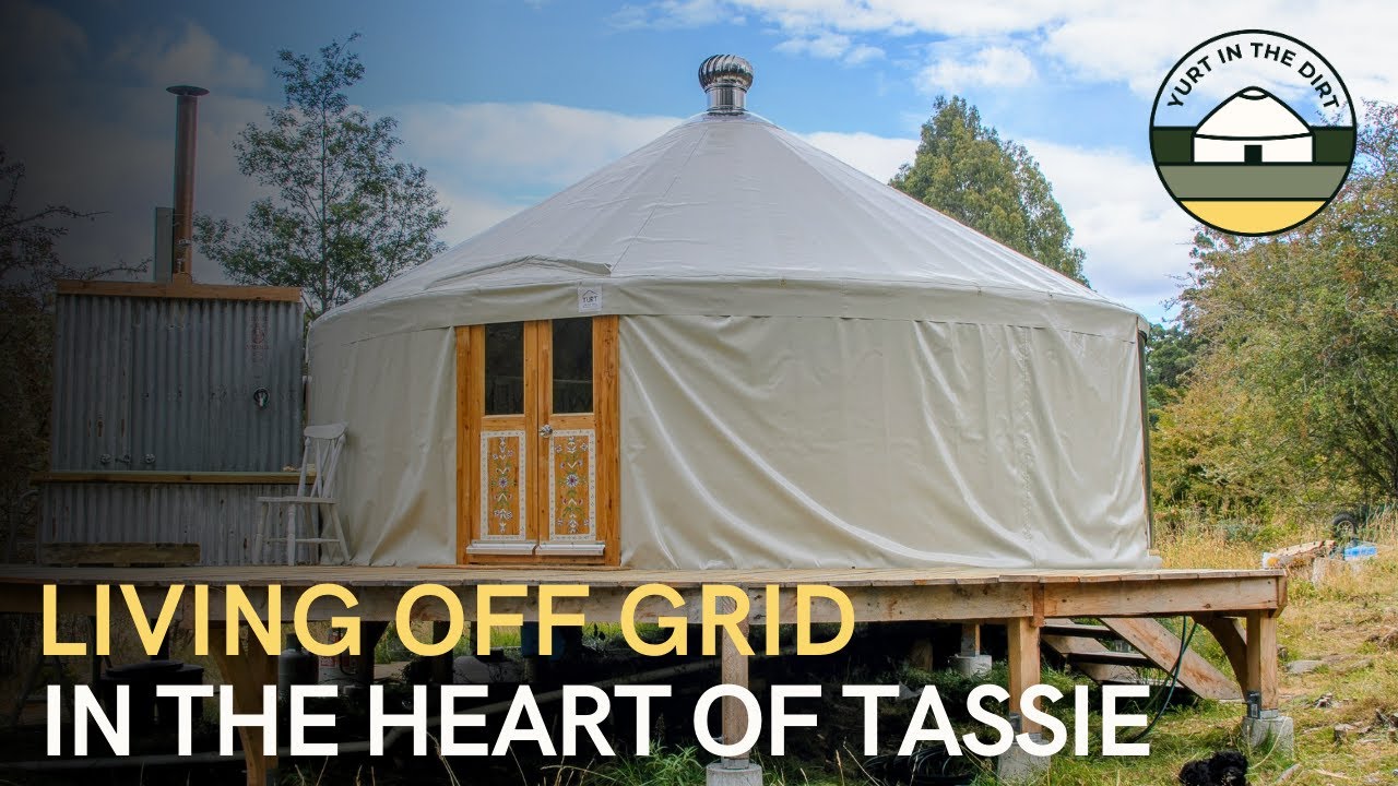 5.2m Off Grid Yurt in the heart of Tassie