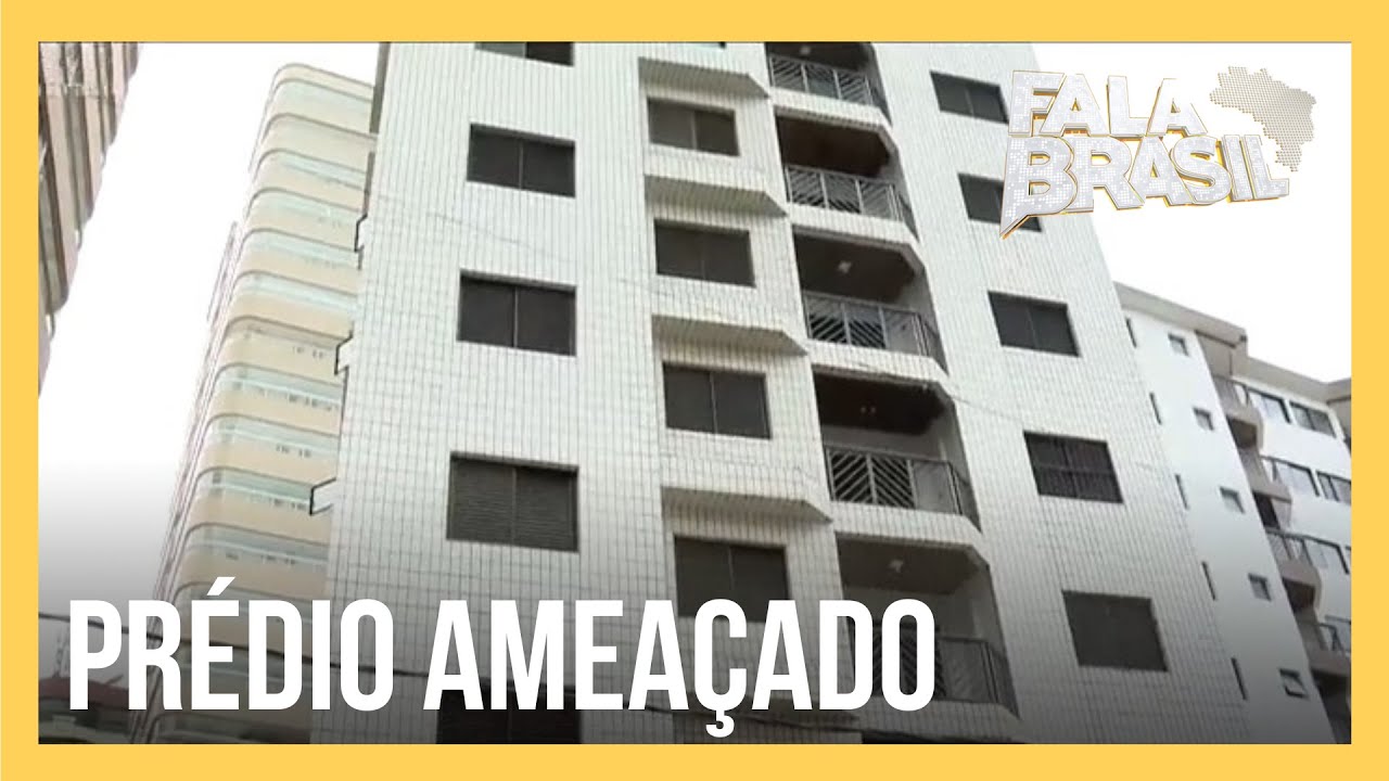 Moradores abandonam prédio de 19 andares em Praia Grande (SP) após barulho e risco na estrutura