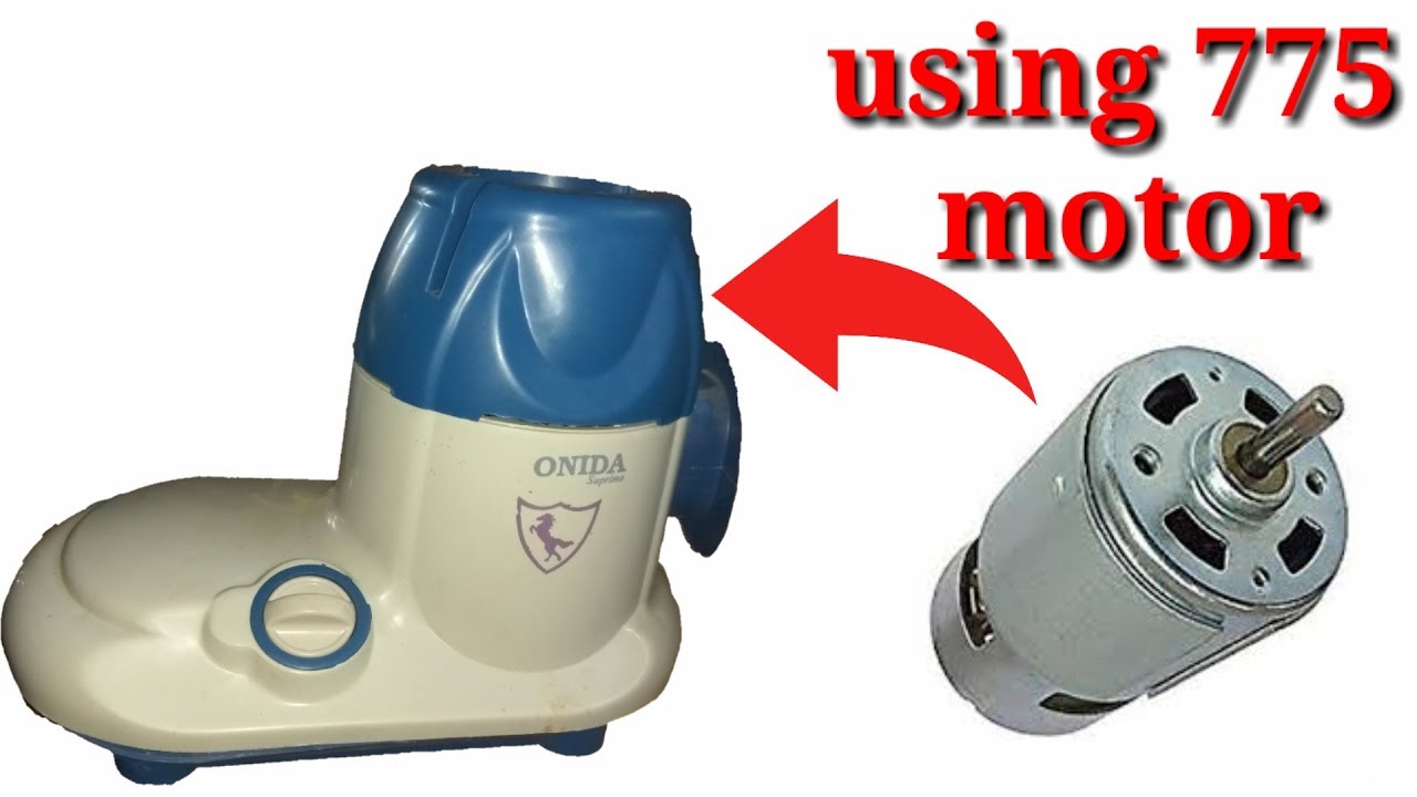 Simple homemade mixer grinder repair use 775 motor