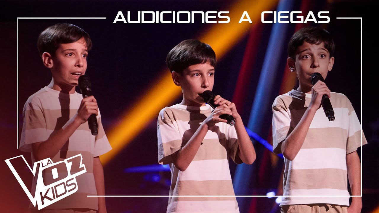 Hugo, Nacho y Lucas cantan 