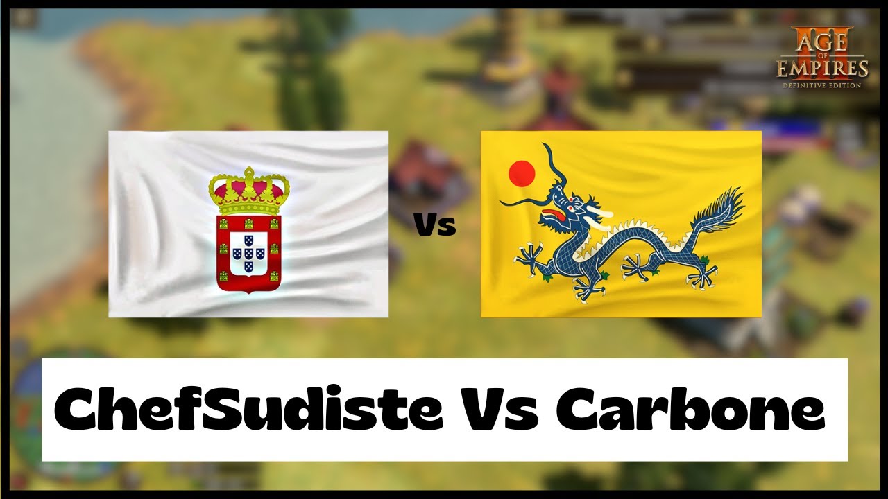 Age of Empires 3- Port Vs China | [PFW] Chefsudiste Vs Carbone | Aoe3 DE | 1v1 Pro Game | 4K