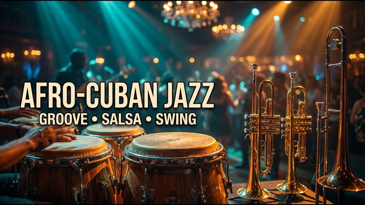 Noche en La Habana 🕯️ Smooth Afro-Cuban Jazz (Calm Mind)