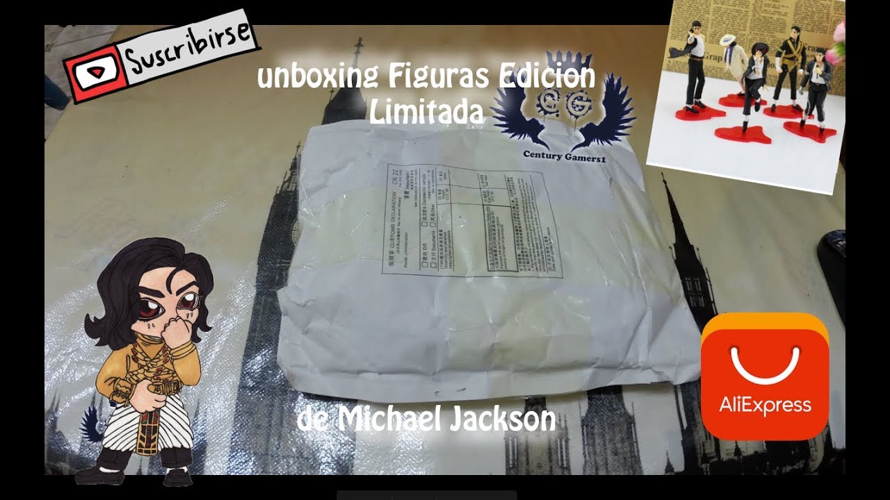 Unboxing Figuras Edición Limitada de Michael Jackson [Aliexpress] [Mexico]