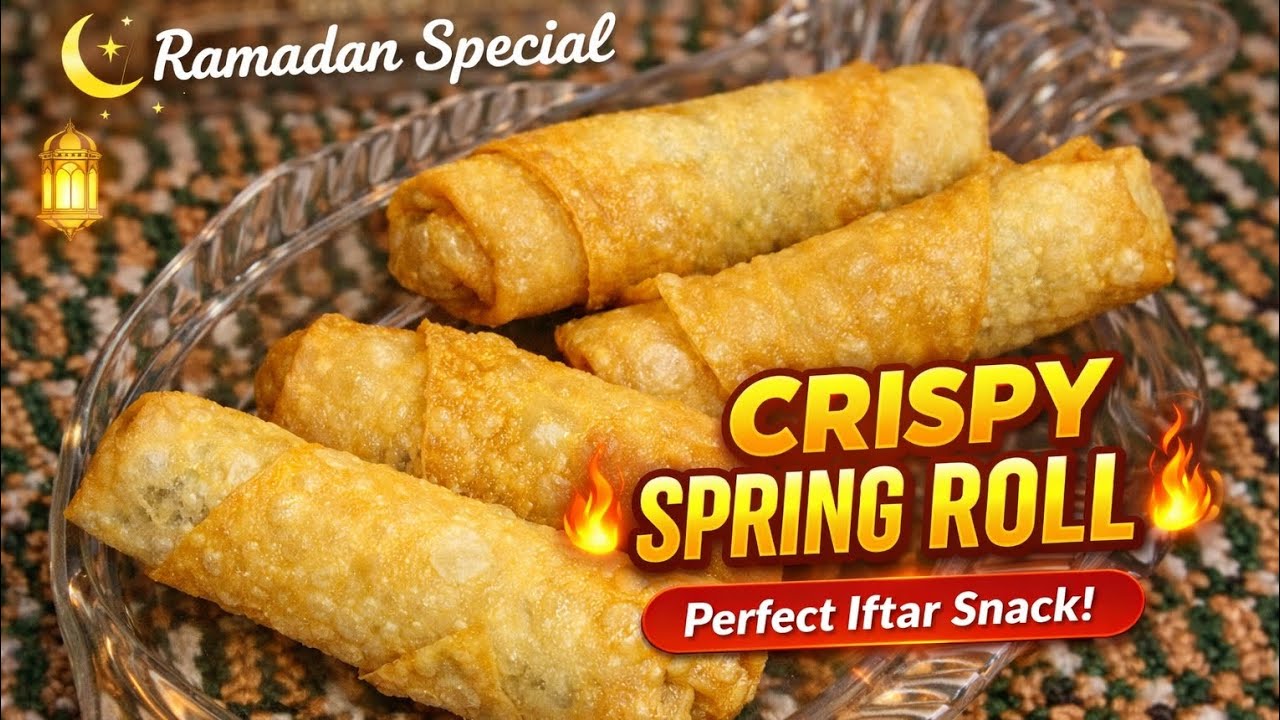 Ramadan Series Episode 03|Crispy Spring Roll