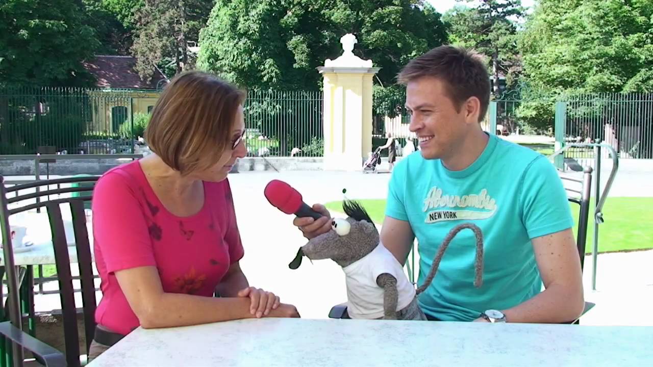 Robert Steiner & Rolf Rüdiger im Tiergarten Schönbrunn