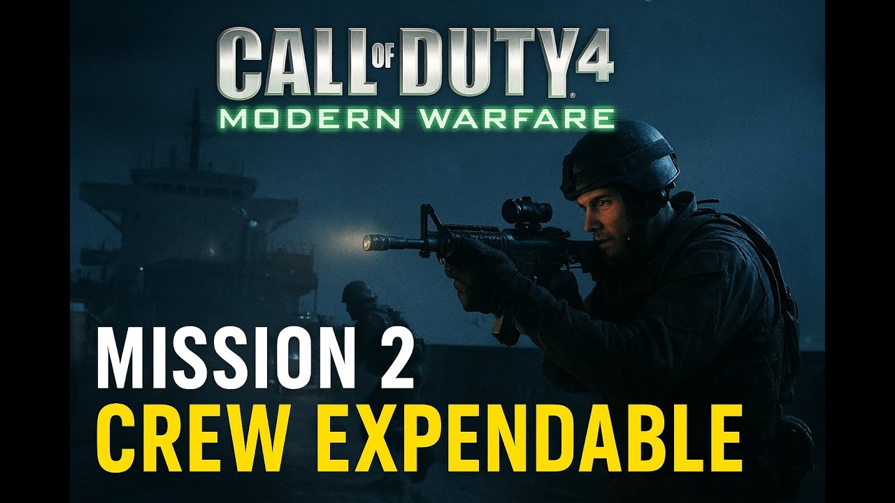 COD 4: Modern Warfare - Mission 1 prolouge | 