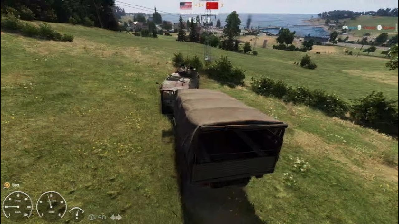 Low rank supply driver rams LAV!