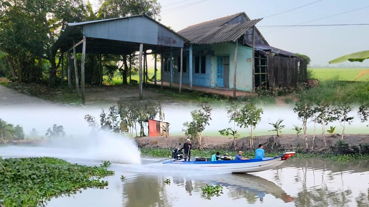 Cảnh nhà hoang của đôi vợ chồng giờ chỉ còn kỷ niệm 