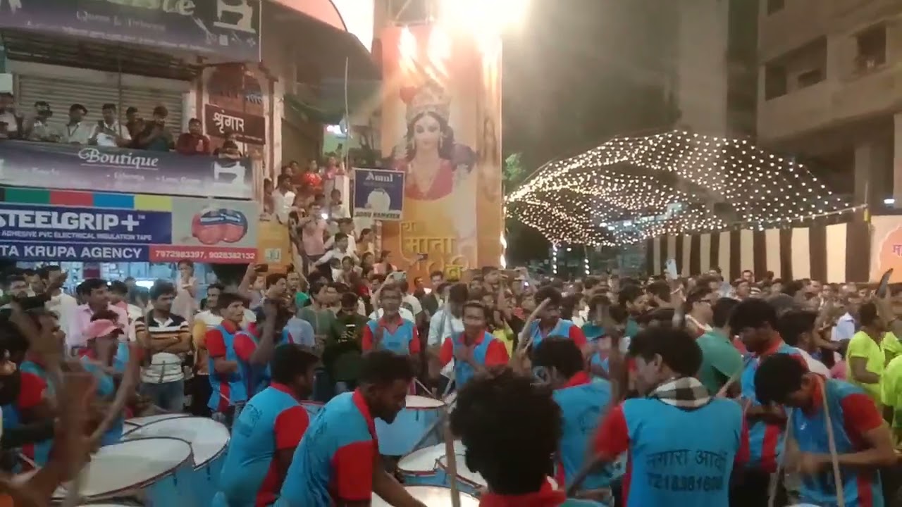 Four Babulgaon Band Parties at Abhayankar Nagar Devi Viserjan 2022