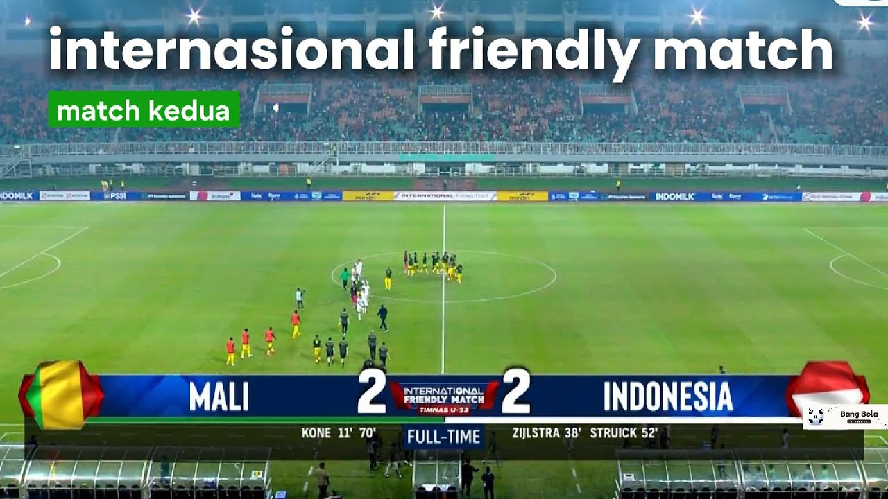 Mali vs Indonesia U23 | Semua Gol & Momen Terbaik | Laga Persahabatan 2025 | BangBola