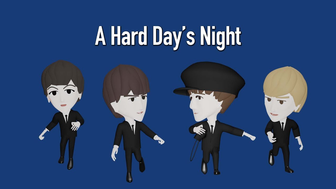 A Hard Day's Night - The Beatles karaoke cover