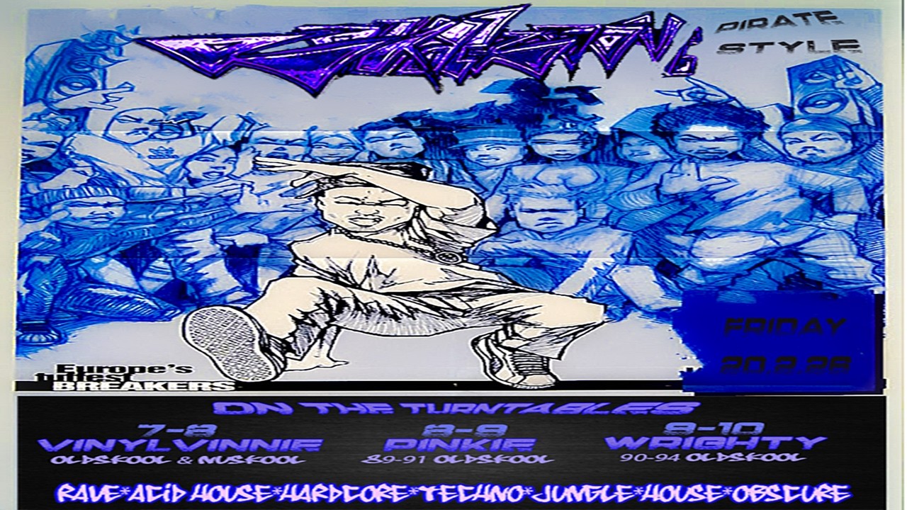 Pinkie - Rokagroove Radio live 88-91 oldskool, breakbeat 20.2.26 vinyl #oldskool #rave #acidhouse