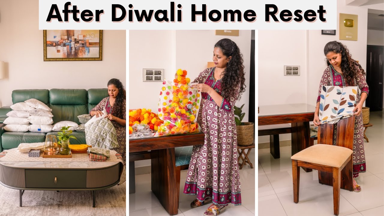 After Diwali Home Reset | Easy Storage of Decor Items and Organizing Hacks