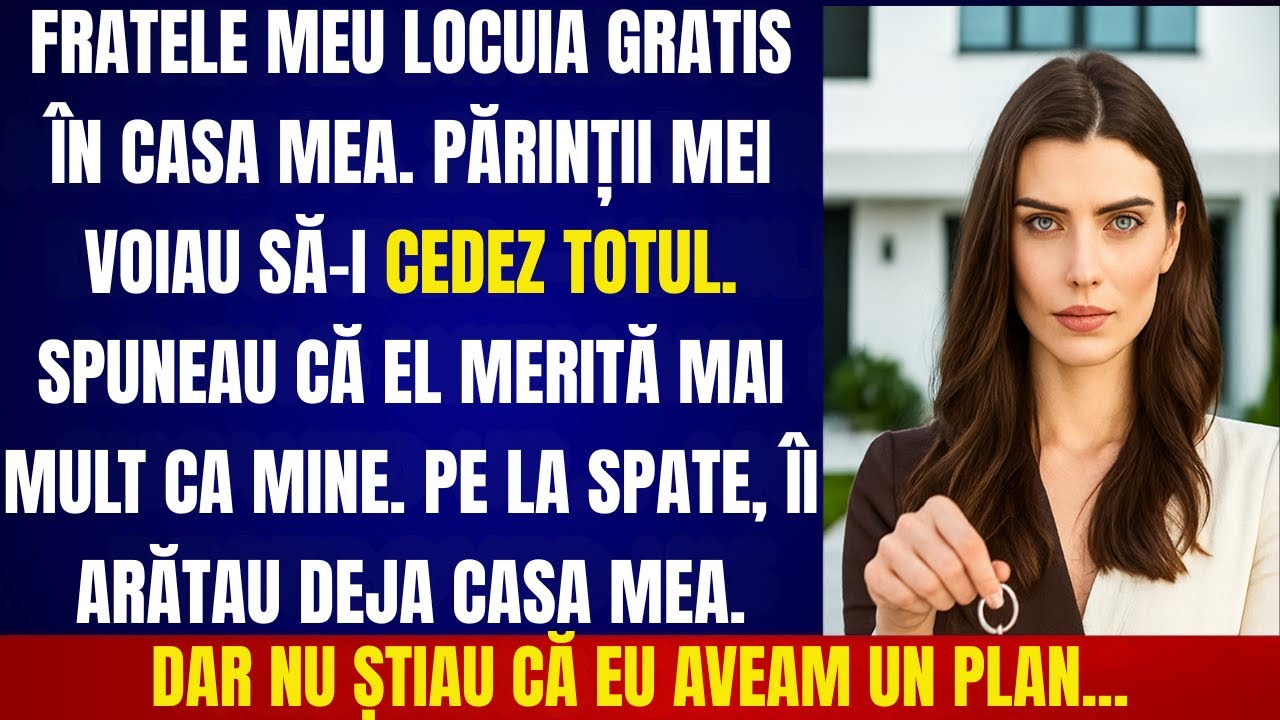 PĂRINȚII MEI trăiau GRATIS, apoi au încercat să IA CASA MEA!