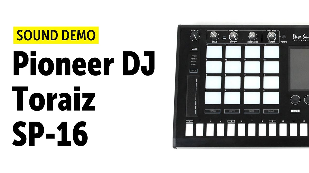 Pioneer DJ Toraiz SP-16 Live Sampling