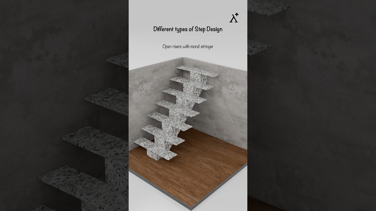 Different Types of Step Design in Staircases