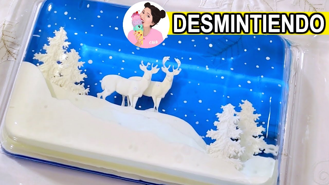 DESMINTIENDO POSTRE VIRAL de INSTAGRAM: GELATINA ARTÍSTICA EXPECTATIVA/REALIDAD ⚠️ Caro Trippar