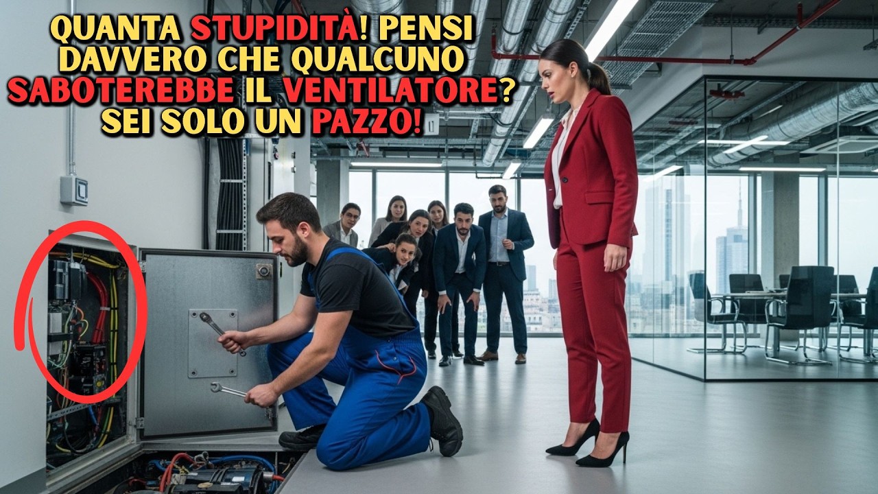 “Il Rumore È Un Avvertimento” — La Direttrice Lo Derise Ma Lui Svitò Una Copertura E Tutto Tacque