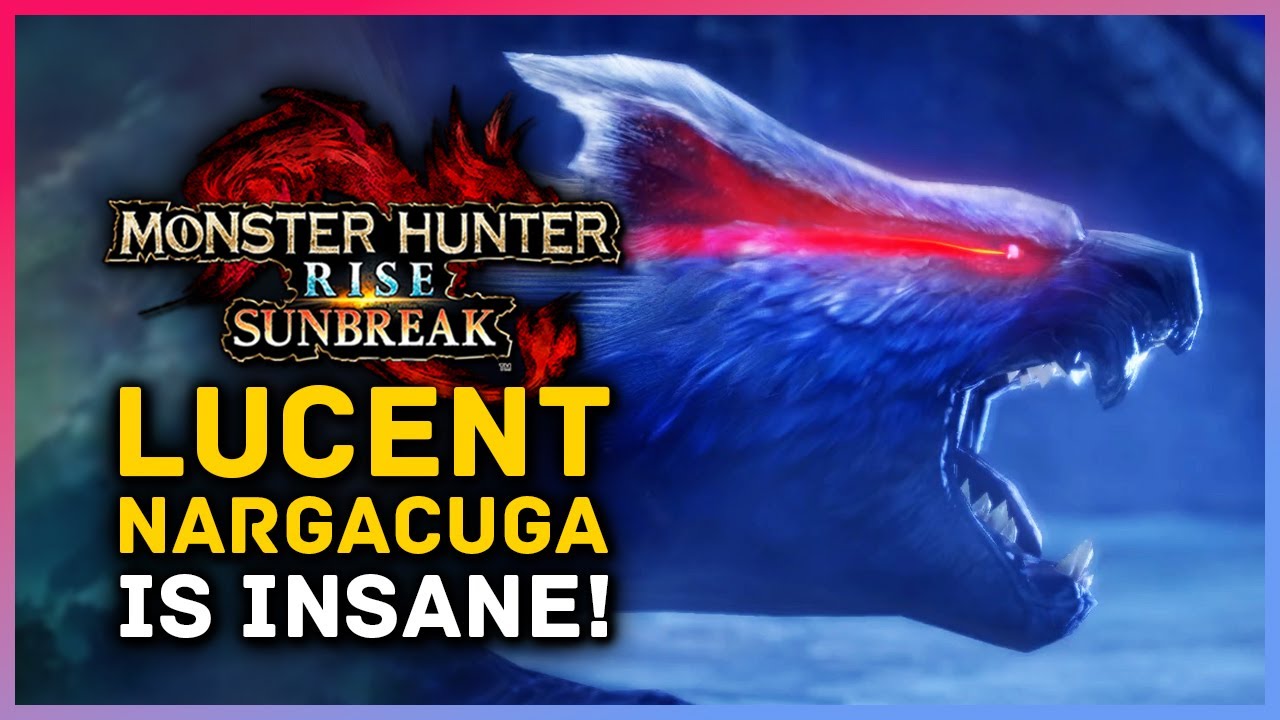 Lucent Nargacuga is Insane in Monster Hunter Rise Sunbreak
