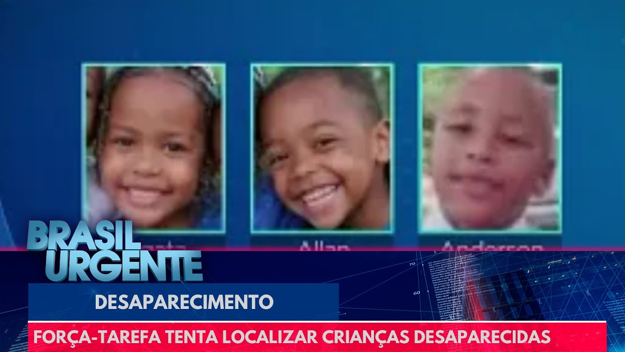 Buscas continuam por crianças que desapareceram após saírem para brincar | Brasil Urgente