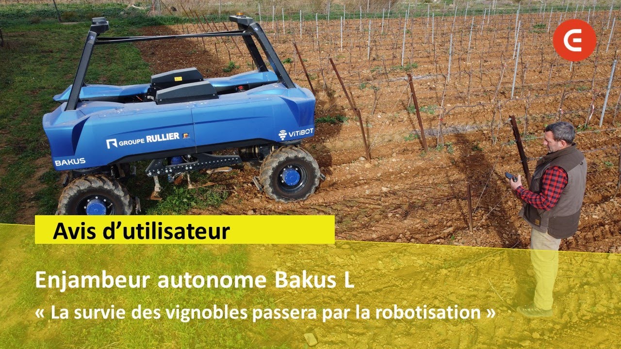 Robot VITIBOT BAKUS L : ses POINTS FORTS et ses POINTS FAIBLES