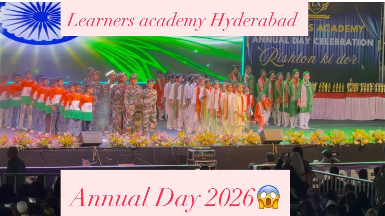 Learners Academy Hyderabad || Annual Day celebration 2026 #performance #hyderabad 