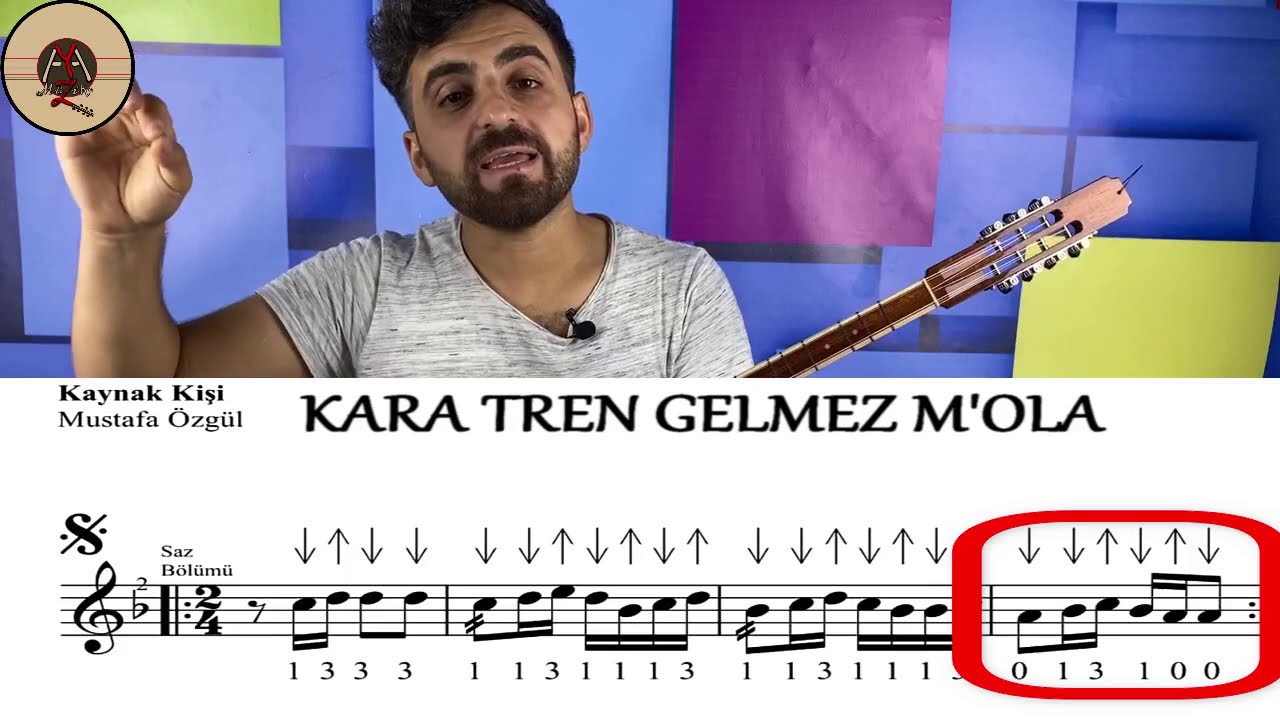 2/4'lük Ritim İle Bağlama Nasıl Çalınır?-3.Bölüm