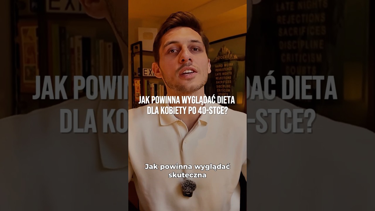 📣 Dieta dla kobiet po 40stce / Dietetyk kliniczny Bartek Szemraj