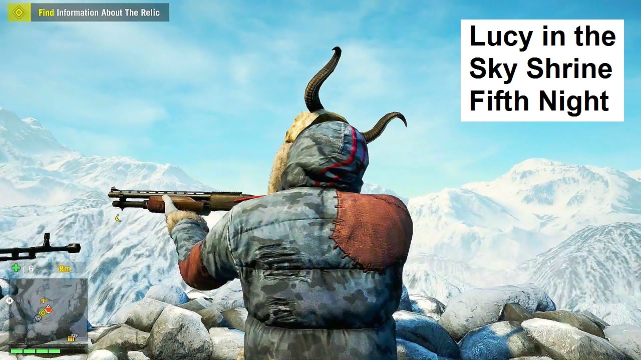 Lucy in the Sky Shrine and Fifth Night missions. Valley of the Yetis Far Cry 4 DLC walkthrough