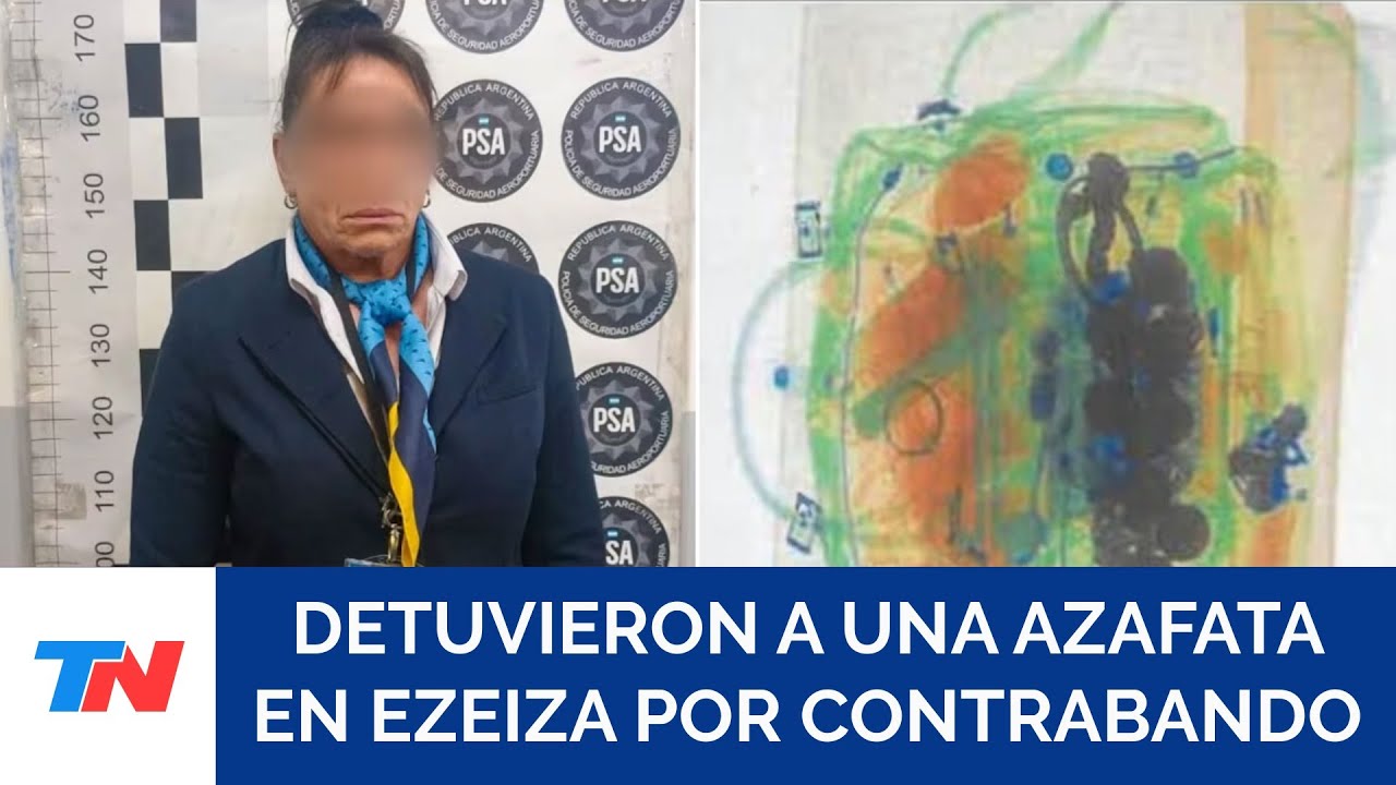 Detuvieron a una azafata por intentar contrabandear relojes, diez iPhone y joyas por $58 millones