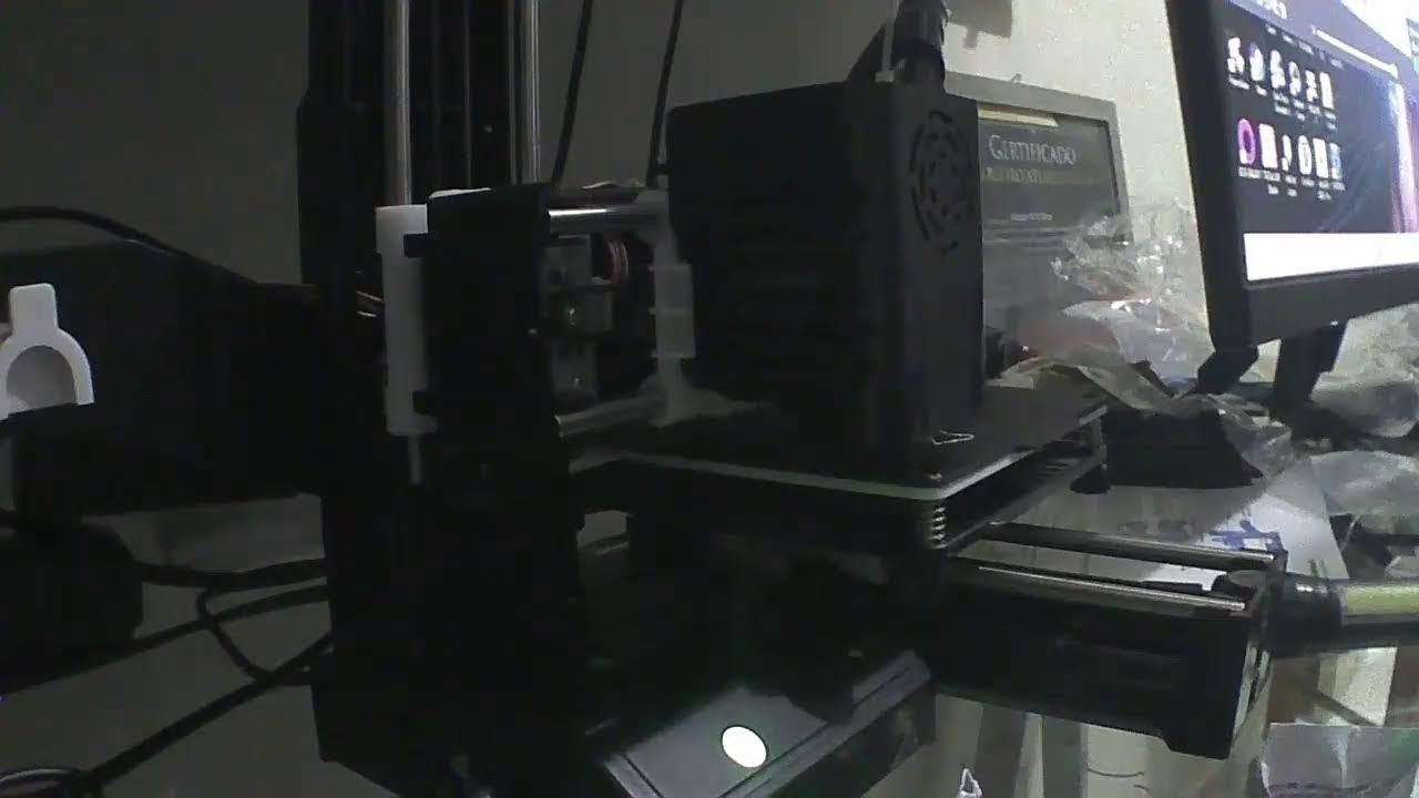 Teste de impressão EasyThreed K9 Black