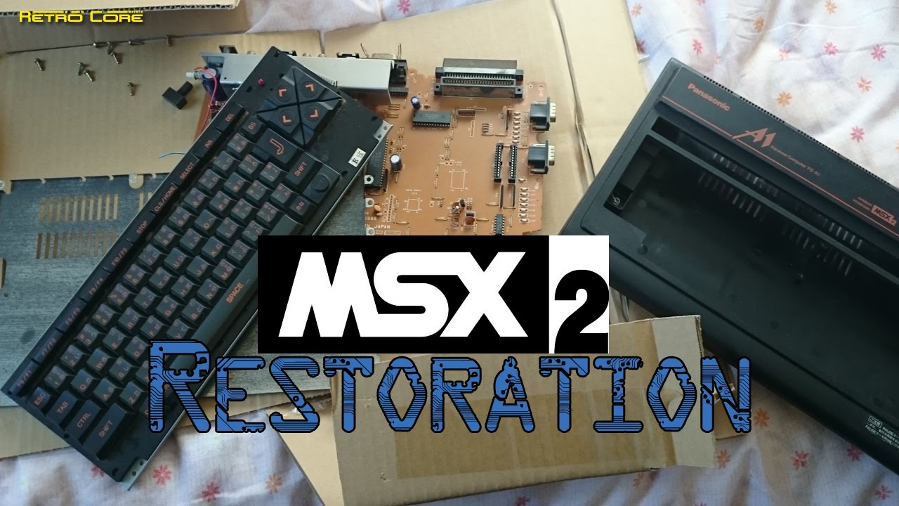 MSX 2 Restoration - Panasonic FS-A1