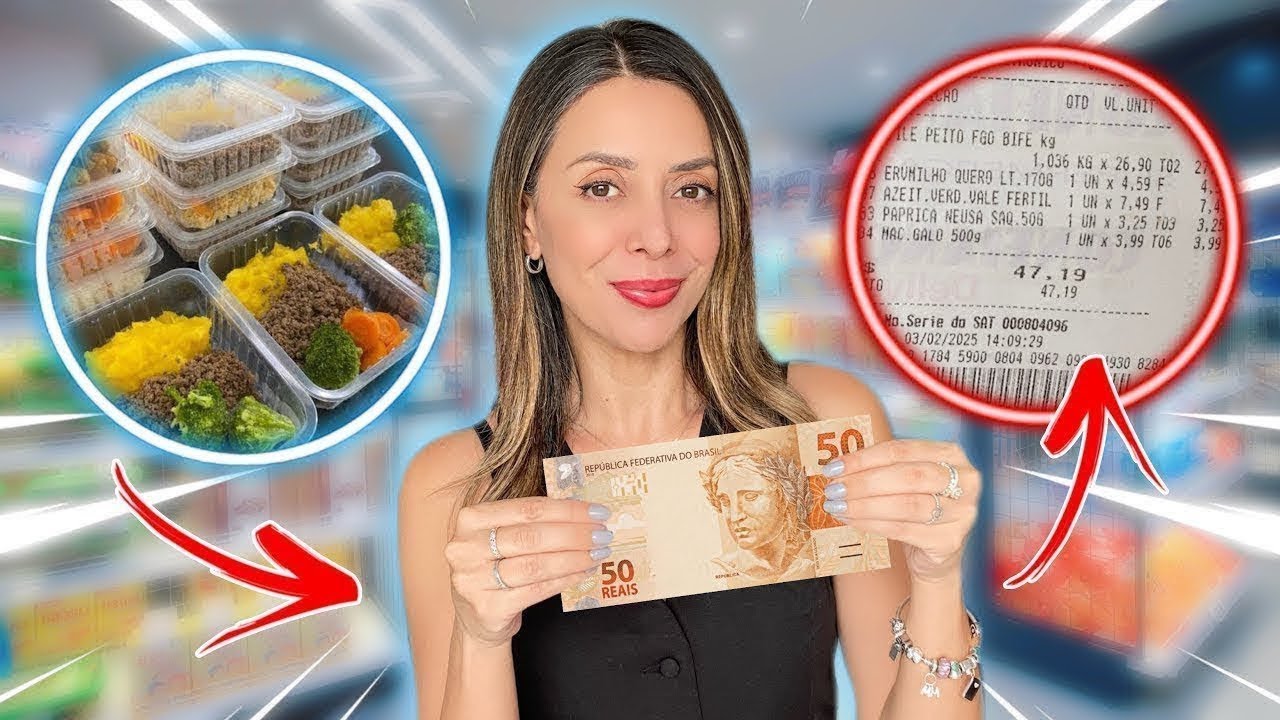 MARMITAS SAUDÁVEIS COM 50 REAIS ✨