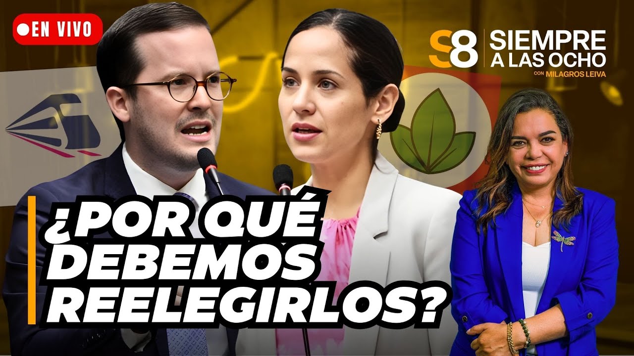 🟡 ALEJANDRO CAVERO Y SIGRID BAZAN EN VIVO: CONGRESISTAS BUSCAN REELECCIÓN | #S8