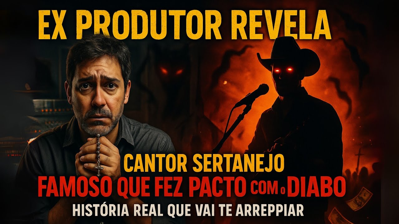 EX-PRODUTOR REVELA: CANTOR SERTANEJO FAMOSO QUE FEZ PACTO COM O DIABO