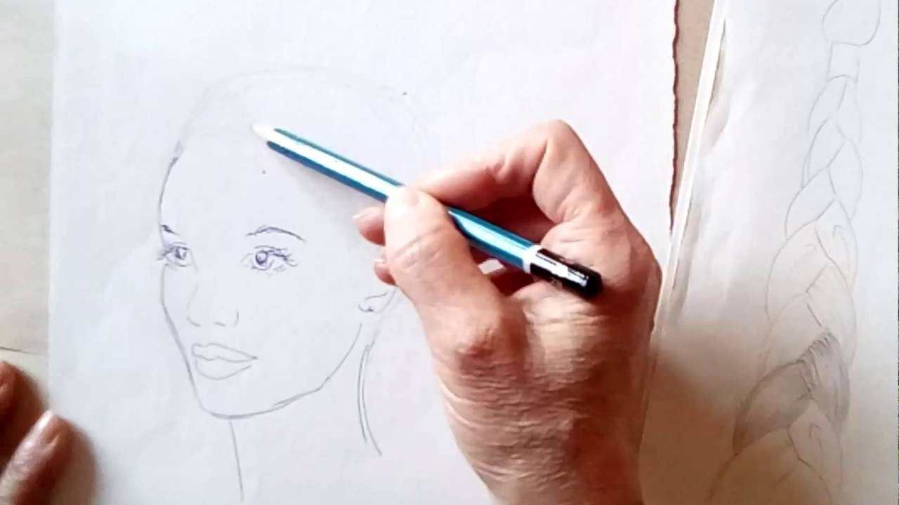 Comment Dessiner une Coiffure avec une Anglaise ? 8