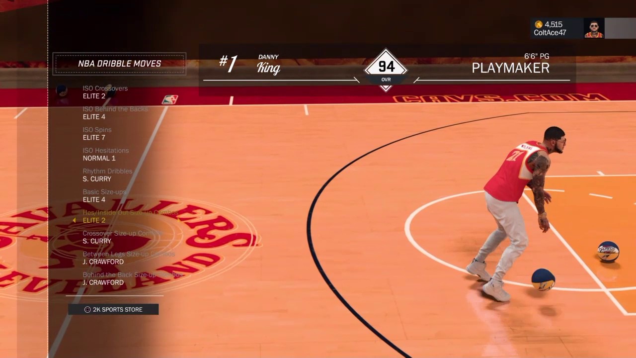 NBA 2K17 Best Dribble Moves and size up combos After Patch 2