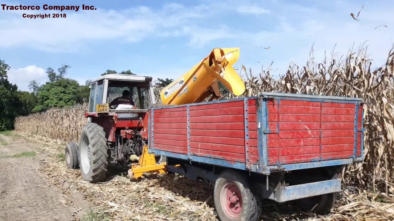 TRACTORCO - COMBINE 800 WHOLE COB CORN HARVESTER