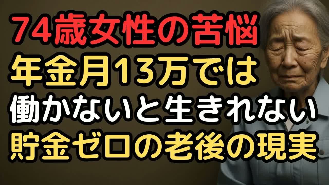 年金月13万「働かないと生活できない」公園でトイレットペーパーを盗む74歳女性の年金生活の現実